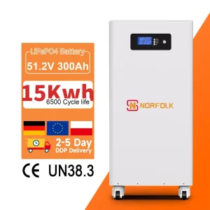 300Ah Lithium Solar Battery 15kWh 51.2V LiFePO4