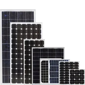 300W单晶太阳能电池板高效光伏组件，适用于住宅、商业、工业太阳能屋顶系统