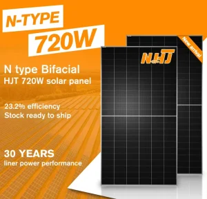 单晶太阳能电池板 300W 400W 440W 580W 610W 720 玻璃 48V 高压