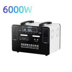 300W 600W 1000W Rechargeable Power Station LG Cell LiFePO4 Emergency Solar Generator Home Backup Battery Power Supply