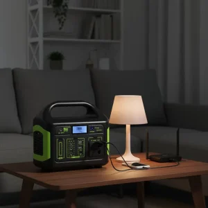 300W Generador Solar Portatil Emergency Mini Portable Solar Power Generator Backup Lifepo4 Battery Power Station Home