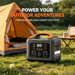 300W Portable Power Station 236Wh LMFP Battery PD65W Fast Charge Pure Sine Wave Solar Generator for Camping RV Hiking