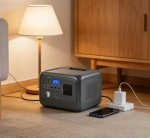 300W Portable Power Station LiFePO4 Solar Generator Pure Sine Wave MPPT Controller Car Compatible Energy Storage Backup 220V