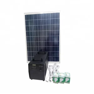 300W Portable Solar Home Lighting System and Solar Generator, No Battery or Solar Panel