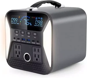 300w Outdoor Solar Generator Camping Lifepo4 Battery Portable Power Station Solar