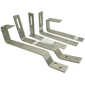 304 Stainless Steel Adjustable Tile Roof Solar Hook Solar Mounting System for Solar Panel Installation