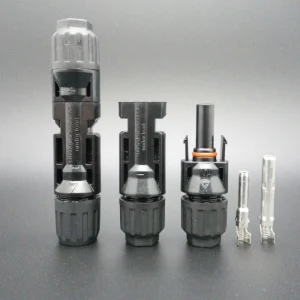 太阳能连接器30A 1000V DC太阳能电池板电缆光伏连接器用于太阳能光伏能源系统