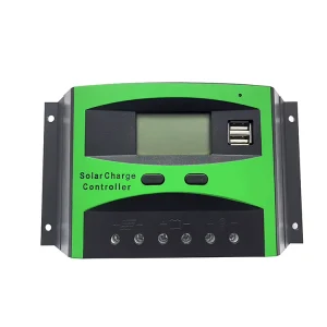 30A 12V 24V PWM Solar Charge Controller with LCD Display Solar Panel Controller for Home Solar Storage System
