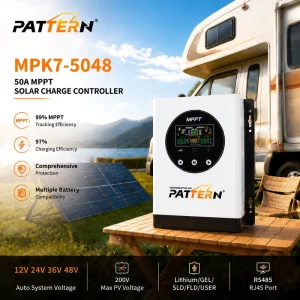 30A-150A Smart MPPT Solar Charge Controller PWM LCD Display 12V/24V/48V RS485 Solar Energy Systems