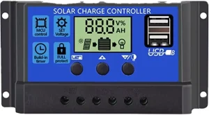 30A PWM Solar Charge Controller 12V 24V