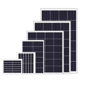 30W PERC 单晶硅太阳能电池板，效率为 23%，适用于户外和家庭使用太阳能路灯