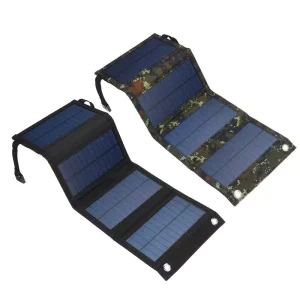 30W Placa Solar Folding Solar Panel System Portable Foldable Monocrystalline Solar Panel Kit USB Charger for Outdoor
