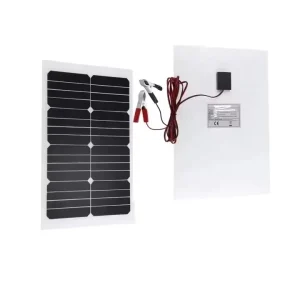 30W Portable Flexible Solar Panel 24% High Efficiency Cells IP67 Customized 9V 14V 18V Solar Phone Charger Bluetooth