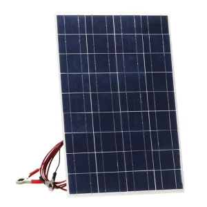 30W Semi Flexible Polycrystalline Solar Panel Cell for Camping Garden Car Boat