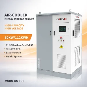 30kW 50kW 60kW 112kWh LiFePO4 Lithium Battery Generator Industrial and Commercial Solar Power BESS Energy Storage System
