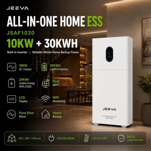 30kWh 10kW All in One Energy Storage System with Dual MPPT Solar Input Factory