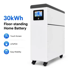 30kWh 51.2V LiFePO4 Battery Pack High Capacity Home Solar Energy Storage System for Residential Commercial Use