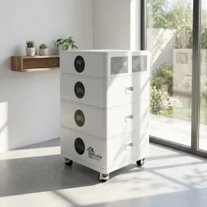 30kWh LiFePO4 All in One ESS 11kW Solar Energy Storage System Integrated Inverter Battery and BMS for Residential Backup Power