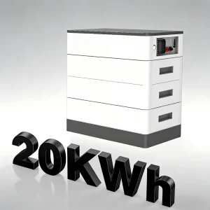 30kWh Stackable LiFePO4 Lithium Battery 20-30KW Hybrid Grid Solar System for Home Energy Storage