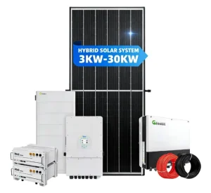 30kw Hybrid Solar System Price Solar System Easy Installation OEM 5kw Off Grid Solar System for Residential