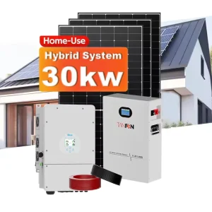 30kw Solar Off-Grid Power System 20kWh Complete Kit for Home 5000w