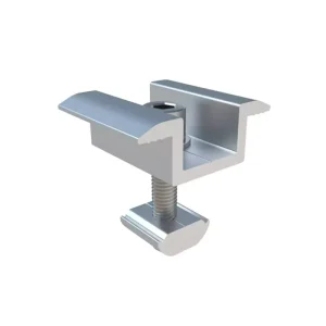 30mm 32mm 35mm Aluminum PV Solar Panel Mid Clamp for Roof Mounting System