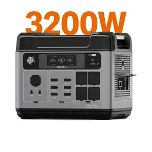 3200W 3000W LiFePO4 Battery Generador Solar Portatil Powerstation Fast Charge Solar Generator 2400W 2500W Portable Power Station