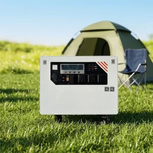 3500W Large Portable LiFePO4 Solar Power Station for Emergency Backup and Outdoor Use