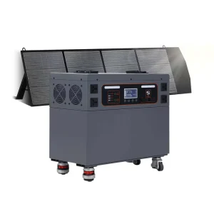 3500W Solar Generator Portable Power Station Lithium Battery 3200Wh Pure Sine Wave RV Port Solar Power Charging Station Electric