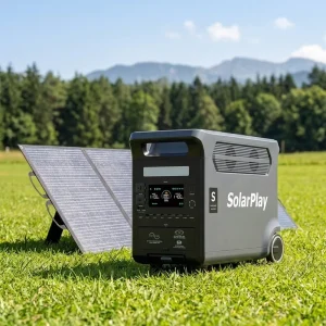 3600W 3840Wh MPPT Solar Generator 400W Panel All in One Portable Station External Battery Car Charging for Home Emergency