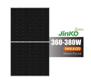 360W 365W 370W 375W 380W N-Type 60TR Monocrystalline Solar Panel