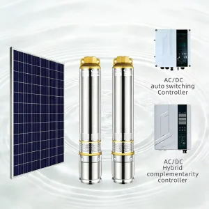 3DSD 1HP 3 Inch Solar Deep Water Pump Factory Direct Mppt Controller Brushless Solar Borehole Water Pump