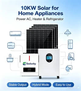 全套太阳能储能系统 3KW 6KW 8KW 10KW 15KW 30KW 混合式太阳能电池板逆变器发电套件