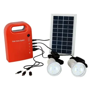 3W LED Solar Lighting System with Portable Solar Generator