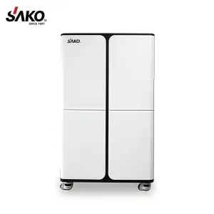 3k System 2700W Hybrid Grid Solar Inverter 25.6V 200Ah LiFePO4 Battery MPPT Charger All In One CAN Communication