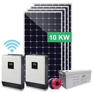 3kw 35kw太阳能发电系统家用太阳能电池板系统10kw太阳能系统套件带套件太阳能电池板的电网太阳能系统