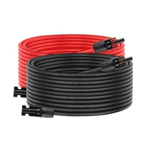 4-Coil Bare Type Solar Connector with Tinned Copper Conductors XLPO Insulation for Power Station Applications