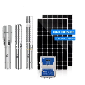 4 Inch 2200W 3HP Solar Water Pump Solar System for Water Pump