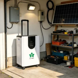 4000Wh LiFePO4 All in One Solar Generator 3000W APP Monitor Multi Charging Modes Outdoor Energy Storage