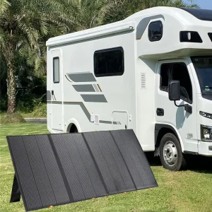 400W Black Portable Foldable Solar Panel Kit 21.7% Efficiency for Jackery EcoFlow for Power Station Global Use