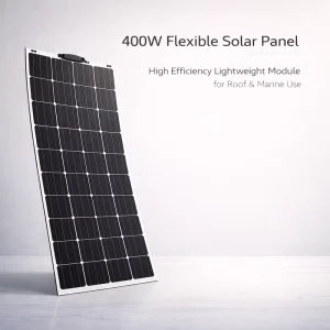 400W Flexible Solar Panel High Efficiency Monocrystalline Solar Module for Roof Marine RV