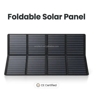 400W Foldable Portable Monocrystalline Solar Panel Waterproof N Type High Efficiency Solar Charger Camping RV Off Grid