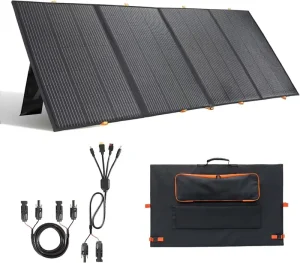 400W Monocrystalline Silicon Solar Panel 23.5% Efficiency Folding 4-Sheet Outdoor Camping