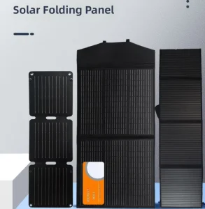 400W Portable Solar Panel Foldable Solar Charger with IP67 Waterproof Design for Camping RV Outdoor Mobile Power Station