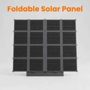 400W Portable Solar Panel Lightweight 16 Fold N Type Foldable Solar Panel Charger for Power Station Camping RV Pickup Marine
