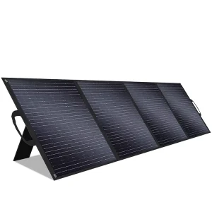 400w Foldable Solar Panel Portable Power Station Solar Panels Solar Black for Camping Electricity