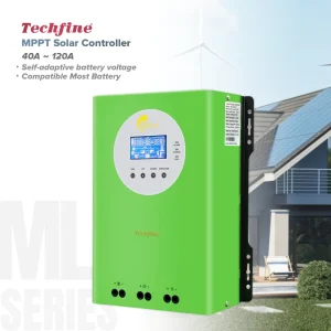 40A 60A 80A 100A 120A Self-Adaptive MPPT Solar Charge Controller 12V 24V 36V 48V 96V for Solar Energy Systems