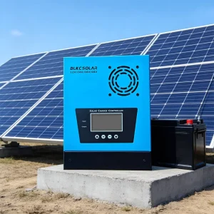 40A MPPT Solar Panel Charge Controller for 12V 24V 36V 48V Battery Systems with 150V PV Max for Home and RV