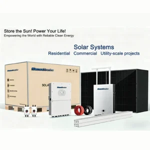 40KW Hybrid Solar Power System Premium 24/7 Energy Solution for Luxury Villas and High-Consumption Residences