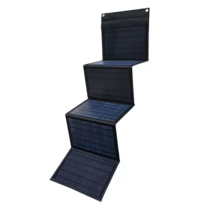 40W Portable Solar Panel Ultra Lightweight High Efficiency Mono Cells Folding Solar Panel for Outdoor and Home Use
